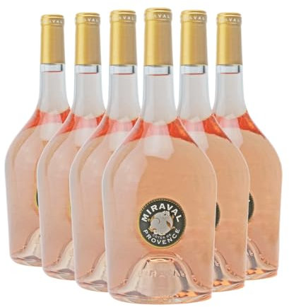 Côtes de Provence MAGNUM - Rosé 2024 - Miraval - Vin Rosé (6x150cl)