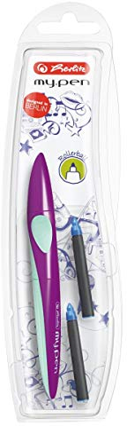Herlitz Tintenroller my.pen, Lila/Mint