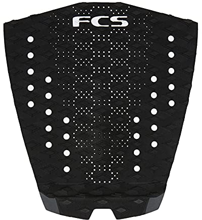 FCS Surf Grip Deck T-1 Black/Charcoal Tail Pad