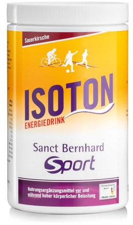 Sanct Bernhard Sport Isoton Energiedrink Sauerkirsche Inhalt 900 g
