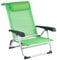 RED MOUNTAIN BO-Camp Alu Strand Stuhl Liege Camping Falt Stuhl Garten Sessel Niedrig 100 kg Grün