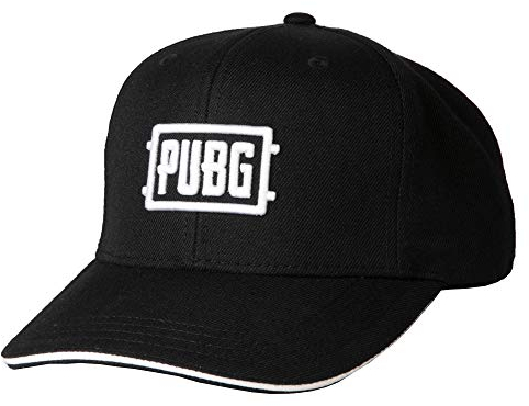 JINX PUBG Logo Snap-Back/Kappe, Schwarz, One Size
