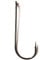 100 Aberdeen Hooks - Size 4 2 1 1/0 2/0 3/0 4/0 5/0 6/0 Barbed Black Nickel Sea Fishing Hooks (4/0)