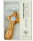 Taufkreuz aus Olivenholz für Jungen, handgefertigt, Heiliges Land aus Bethlehem, handgearbeitetes Holzkreuz aus Bethlehem, Handheld-Andenken für Jungen, mit Zertifikat und Schriftkarte, ideales