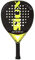 Siux Snake - Pala de Padel para Unisex. En color Amarillo/ Negro. Raqueta de Pádel para Jugadores de Nivel Intyermedio. Pala de Padel Fabricada en Carbono y Goma Eva.