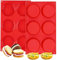 Silicone Muffin Top Pans, 2 Pack Non-stick 3 Whoopie Pie Baking Pan 3 Inch Round Tray Silicone Egg Sandwich Molds for Mini Cakes Biscuits Egg Cloud Bread Buns English Muffins Breakfast Sandwiches