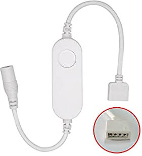 LEDLUX Mini ZigBee Controller, Niederspannung 12V 24V, Für Led-Streifen, TUYA und HUE APP, Kompatibel mit Alexa und Google Home (3 CH), Mehrfarbig