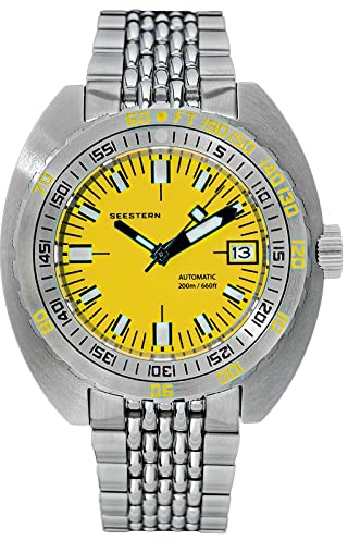 Seestern DOX03 Sportuhr für Taucher, 42 mm, 300T Lumen, Datumsanzeige, 20 ATM Lünette, 200 m DOX03 V3