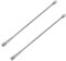 Lot de 2 cuillères à réactif Micro Laboratoire 100 mm - 250 mm - Acier inoxydable 304 2 en 1 - Spatules de laboratoire à double tête