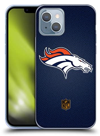 Head Case Designs Offizielle NFL Fussball Denver Broncos Logo Gel Handyhülle Hülle [Militärischer Schutzgrad] Kompatibel mit Apple iPhone 14