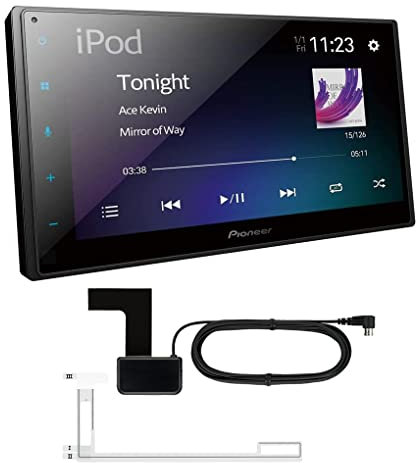 MEDIADOX 2-DIN-Multimedia Player 6,8 (17,3cm) mit Apple CarPlay, Android Auto, DAB+ und Bluetooth inkl. DAB+ Antenne von Pioneer (SPH-DA160DAB)