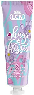 LCN Hand Cream hugs & kisses 30ml - natürlicher Power-Wirkstoffkomplex aus Papaya-Extrakt, naturreinem Mandelöl und hochwertigem Traubenkernöl