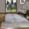 Surya Evora Vintage Teppich groß - Orientalischer Teppich Wohnzimmer 200x274 cm, Esszimmer, Schlafzimmer - Boho Teppich, Kurzflor Teppich für einfache Pflege - Muster Teppich in Blau und Elfenbein
