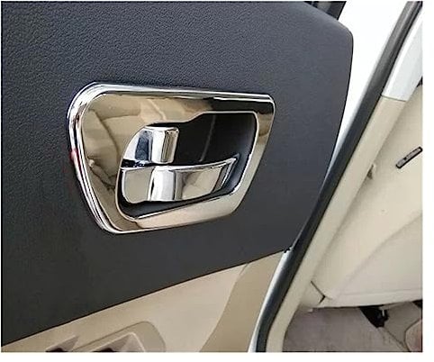 Door Handle for Nissan for Qashqai J10 2007 2008 2009 2010 2011 2012 Car Accessories ABS Chrome Interior Trim Doors Hand Decoration Cover Inner Handle