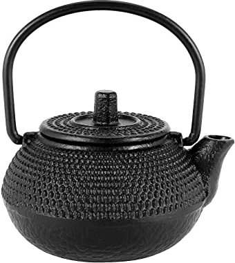 RESFNSE 50ml Japanese Style Cast Iron Kettle Teapot Comes + Strainer Tea Pot