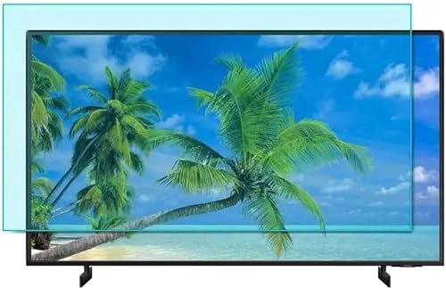 RLYTGWES TV Screen Protector - for SAMSUNG 85-Inch Class Crystal UHD AU8000 Series - Filter Out Blue Light - Block Glare Reflections - Protect TV Screen