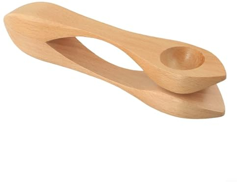 Wooden Musical Spoon, Wooden Spoon Percussion for Festivals and Family Gatherings Classic Design