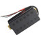 Wunderschöner, mit Messing überzogener, schwarzer E-Gitarren-Humbucker-Split-Tonabnehmer mit Spule(Neck)