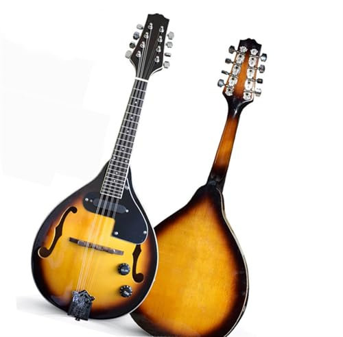 Mandolins Instrument for Beginner Beginner's Complete Set Of Single Electric Mandolin Electric Eight-string Mandolin(Electric single)