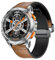DREMAC DM1 GPS Smartwatch Herren-1.43‘’Amoled Display,Fitnessuhr mit 70+ Sport Modi,30 Tage Akku,IP68 Wasserdicht,Integrierte LED Taschenlampe,Barometerdruck/Höhenmesser/Kompass für iOS Android,Silber
