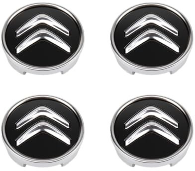 filheraze Cache - Moyeu Diamètre Plastique ABS, Auto Cache Moyeux, Cache Moyeu Centre de Roue, Enjoliveur de Voiture, Bouchon de Jante, Cache de Roue Centrale ABS Accessoires de Voiture