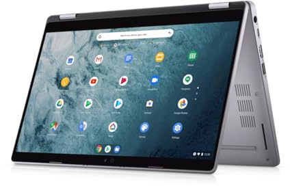 DELL Latitude 5300 2-in-1 Touchscreen Laptop, 13,3 Zoll FHD (1920 x 1080), Intel Core i5-8265U, 8 GB RAM, 256GB SSD, US QWERTY Tastatur, Windows 11 Pro (Generalüberholt)