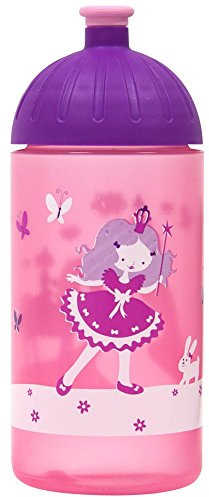 ISYbe Original Marken-Trink-Flasche 500 ml, 700 ml, BPA-frei, Asien-Tiere-Motiv für Mädchen & Jungen für Schule-Reisen-Kita-Kiga-Outdoor geeignet, Auslaufsicher auch mit Sprudel, Spülmaschine-fest