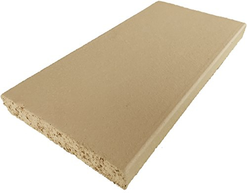 Lastra in argilla refrattaria, per forno, alta qualità, 400 x 200 x 30 mm