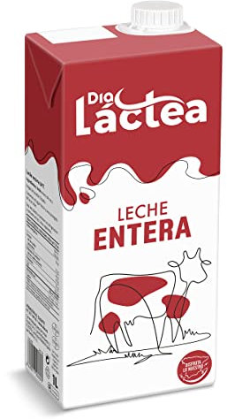 DIA LACTEA leche entera envase 1 lt