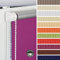Klemmfix-Rollo Verdunklung mit Thermobeschichtung inkl. Klemmträger 060 x 150 weiß, Verschiedene Größen und Farben
