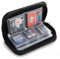 TuDu Etanche et Antistatique Pochette Sac de Rangement et Transport pour Carte SD avec 8 Feuilles 22 Pochettes, Portable, Cartes mémoires