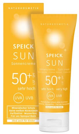 SPEICK SUN Sonnencreme LSF 50+ 60 ml