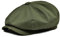 BOTVELA Men's 8 Piece Newsboy Flat Cap 100% Cotton Gatsby Ivy Golf Cabbie Hat (Green, 7 3/8)