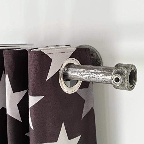 Statement Furniture | Curtain Pole Rail; Industrial, Scaffold, Weathered, Distressed, Steampunk - Custom Sizes Cut Free!!