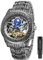 Tiong Luxus Herren Automatische Armbanduhr wasserdichte Skeleton Herren Mechanische Uhr Vintage Herrenuhren Mit Leuchtzeigern
