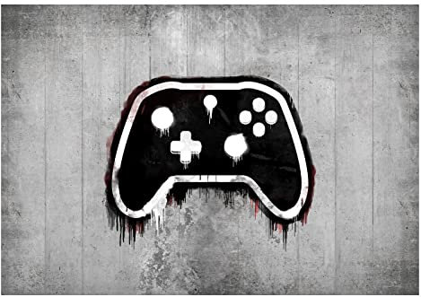 WallArena - Vinyl Wallpaper Gaming – 104x70 cm Wallpaper for Living Room & Bedroom - - Wallpapers - Wall Covering - Feature Wall & Photo Wall - Gaming