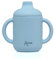 Kiokids Taza De Silicona Azul Con Asas