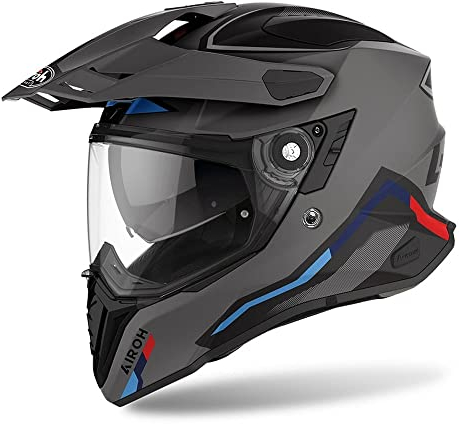 Airoh Commander Factor Casque de Moto Anthracite Mat S