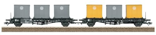 TRIX H0 24161 H0 Behälter-Transportwagen-Paar Laabs der DB