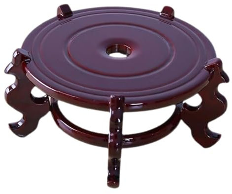 PRETYZOOM Soporte de Madera para Macetas Resistente Fácil de Limpiar Y Mantener