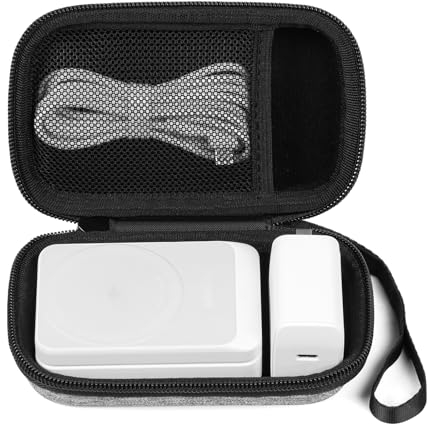 Case Compatible with Anker MagGo 3-in-1 Charging Station Qi2 Certified 15W MagSafe,Compatible Wireless Charger Stand (Foldable 3-in-1), (Gray/Black-Case Only)