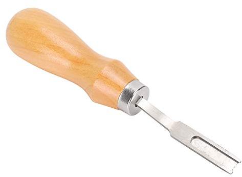 Fdit Beveler Leder Rasiermesser Ausdünnungsmesser Französisches Breites Spachtelwerkzeug Französischer Stil Lederschneide Kunstleder Lederhandwerkszubehör, Fditnp4osvw72t