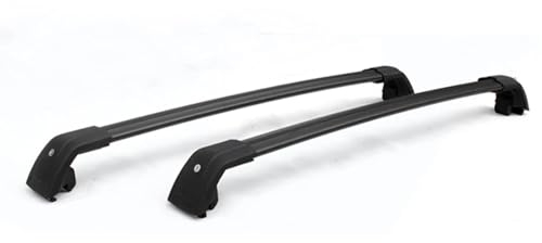 Auto Dachträger Kompatibel Mit VW Für Tiguan 2017 2018 2019 2020 2021 2022 2 Stück Dachträger Aluminiumlegierung Seitenstangen Kreuzschienen Dachträger Gepäck