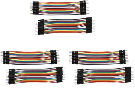 Citywalk 120 Stücke 10cm Breadboard Steckbruecken Drahtbruecken Stecker Male to Male Jumper Wires Kabel