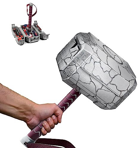 Set di 28 attrezzi con martello di Thor, set di attrezzi per la casa di Thor, utensili manuali, regalo per le vacanze per gli uomini