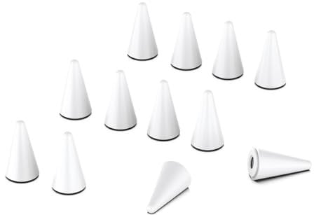 HZD 12 Stück Ersatzspitzen für Eingabestift, Originalgröße 1:1, super langlebig, hochempfindliche Stiftspitzen