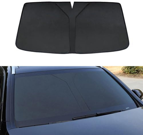 Parasol para parabrisas delantero de automóvil, parasol para BMW X4 G02 2019-2023, parabrisas delantero de coche, color negro