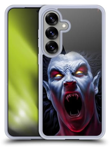 Head Case Designs Offizielle Tom Wood Das Erwachen des Vampir Horror Gelhülle [Militärischer Schutzgrad] Kompatibel Mit Samsung Galaxy S25 Und Kompatibel Mit MagSafe