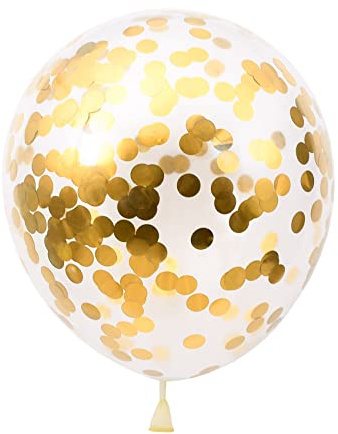 Jrudjsnhhty 121Pcs Gold Black Balloons Arch Garland Kit Gold Sequins Balloons for Wedding Graduation Birthday Christmas Party Decor