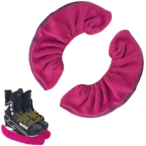 1 Paar Kufenschoner Schlittschuhe Schoner, Schlittschuhe Schoner Kufenschoner Schlittschuhe, Kufenstrümpfe Kufenschutz Zubehör Kufenstrumpf Eishockey Elastische für Eiskunstlauf und Eishockey